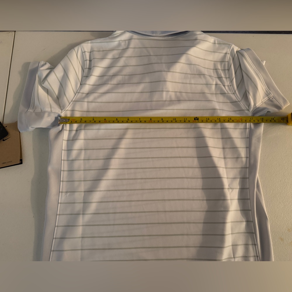 Women’s TCU Nike dri-fit polo stripe shirt size medium BNWT - Picture 9 of 9